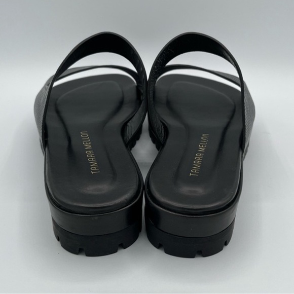 TAMARA MELLON ‘Roam’ Like New Black Lizard Print. Size 9. Quiet Luxury Brand! - Picture 4 of 7